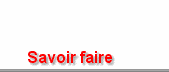 Savoir faire